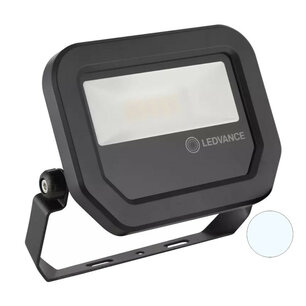 Ledvance 10W LED Bouwlamp 230V Zwart 6500K Koudwit