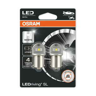 Osram R5W LED Retrofit Wit 12V BA15s 2 Stuks