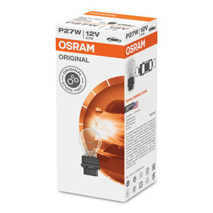 Osram P27W Gloeilamp 12V W2.5x16d Original Line 10 Stuks