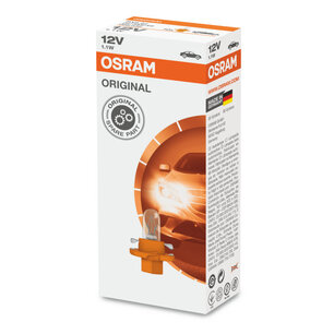 Osram Gloeilamp 12V BX8.4d Original Line 10 Stuks