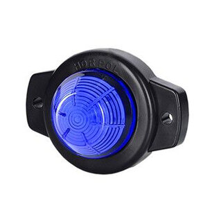Horpol LED Markeringslamp Blauw Rond LD-509