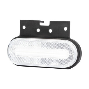 Fristom FT-070 B+K LED Markeringslamp Wit ADR Met Beugel