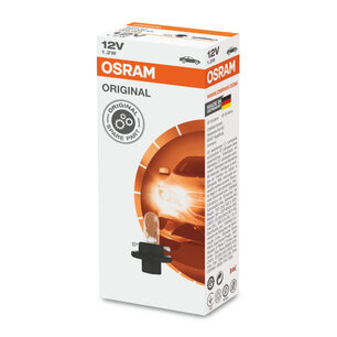 Osram Gloeilamp 12V BX8.4d Original Line 10 Stuks