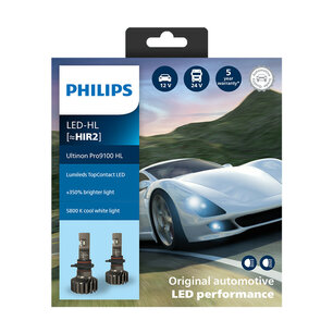 Philips HIR2 LED Koplamp 12-24V 20W 2 Stuks