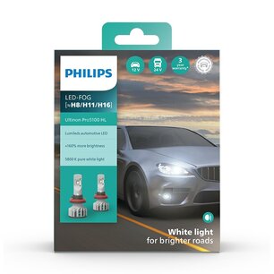 Philips LED Mistlamp H8/H11/H16 12-24V 2 Stuks