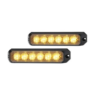 Hella LED Flitsers Oranje 10-30V Set | 2XD 012 160-851