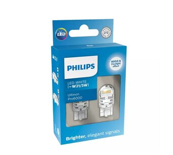 Philips W21/5W LED Retrofit Wit 12V 2 Stuks