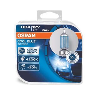 Osram HB4 Halogeen lamp 12V 51W Cool Blue Intense P22d 2 stuks
