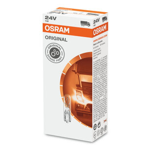 Osram Gloeilamp 24V Original Line W2x4.6d 10 Stuks