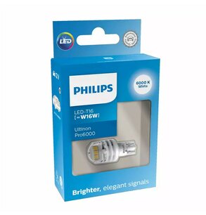 Philips W16W LED Retrofit Wit 12V