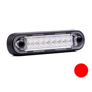 Fristom FT-073 C LED Markeringslamp Rood Lang