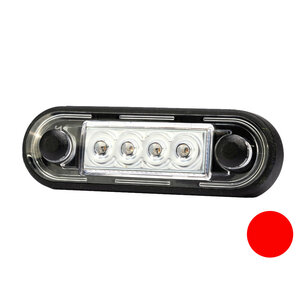 Fristom FT-073 C LED Markeringslamp Rood