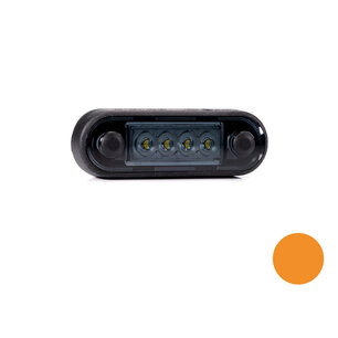 Fristom LED Markeringslamp Oranje Dark Look Kort FT-073