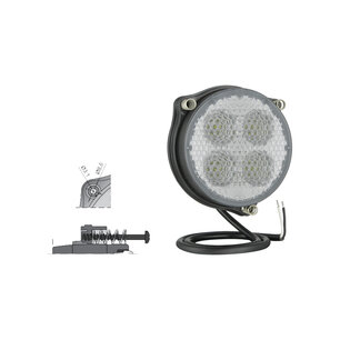 LED Werklamp d86-58° 1000lm 12/24V (1Bl+)+DT04-2P