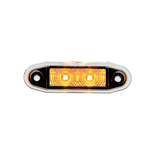 Boreman LED Markeringslamp Oranje Easy-Fit 0,5m Kabel