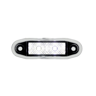 Boreman LED Markeringslamp Wit Easy-Fit 0,5m Kabel