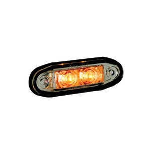 Boreman LED Markeringslamp Oranje 0,5m Kabel