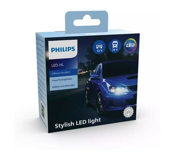 Philips LED Koplamp/Mistlamp HB3/HB4 12/24V 20W 2 Stuks
